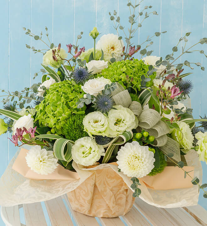 季節感あふれる、<br />
豊富なラインナップ。