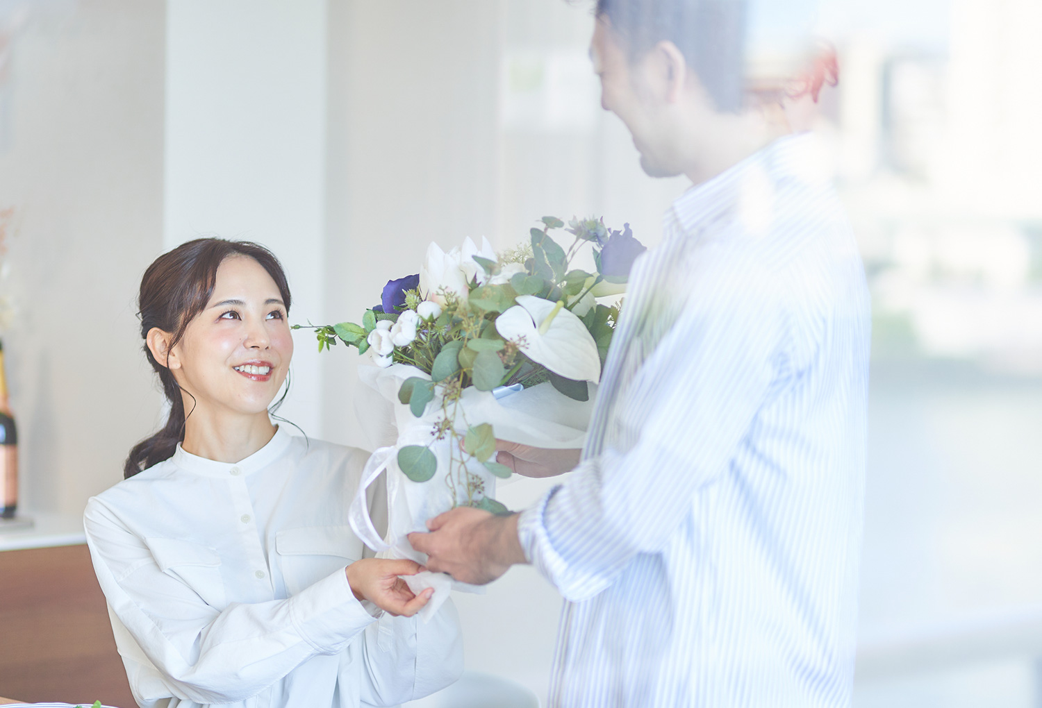 大切なあの人へ、花で伝える「おめでとう」